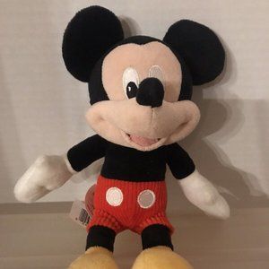 Disney Mickey Mouse Plush Corduroy Shorts 8"